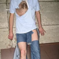 lost bet - chav gear destroyed